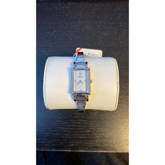 Bulova Women's Mother Of Pearl Stainless Steel Watch - Picture 2 of 5